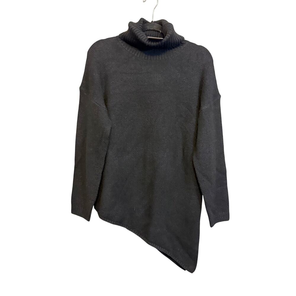 BTFBM Turtleneck Sweater M Black Knit Grandma Mature Normcore Cozy Pullover NWT